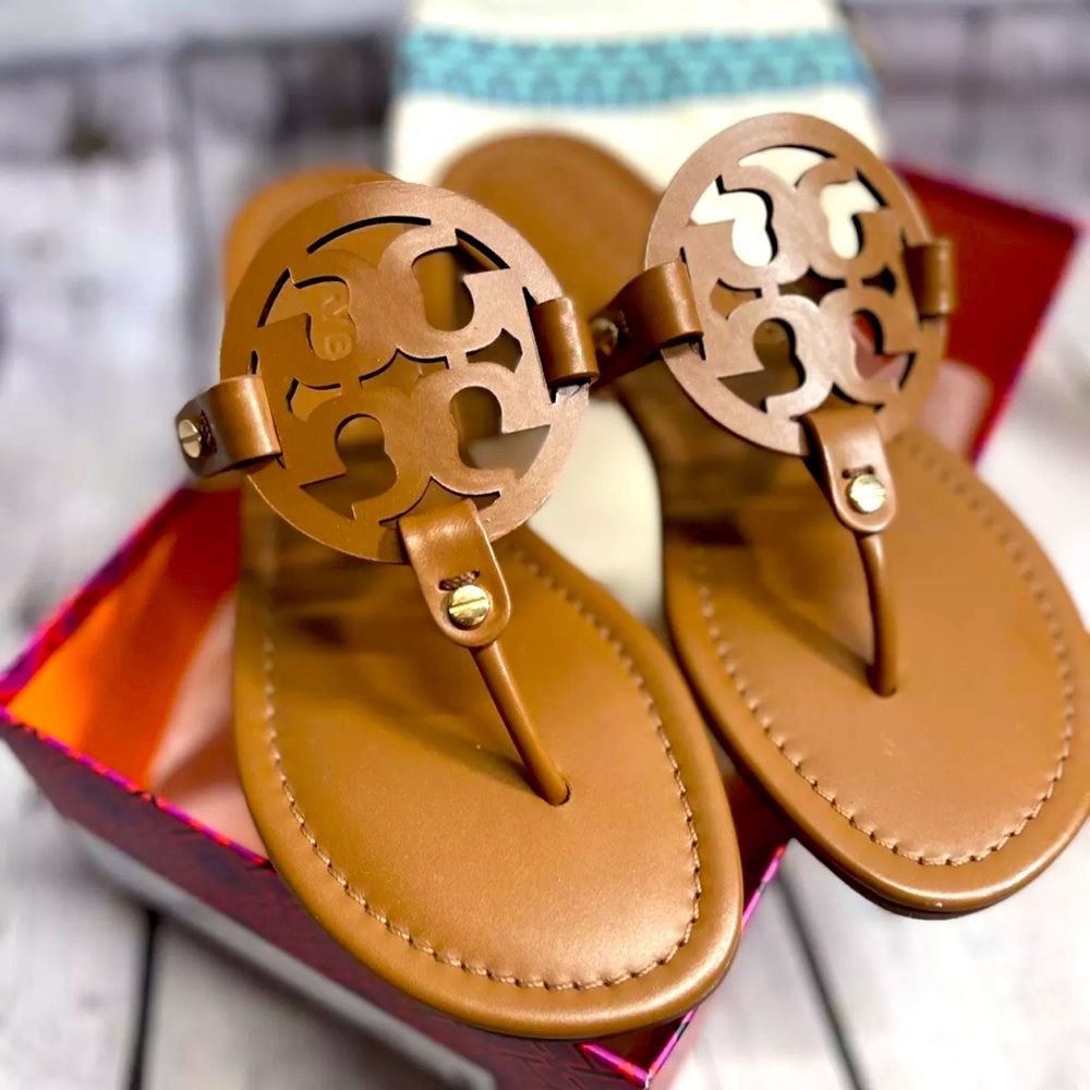 NIB Nordstrom Tory Burch miller sandal leather